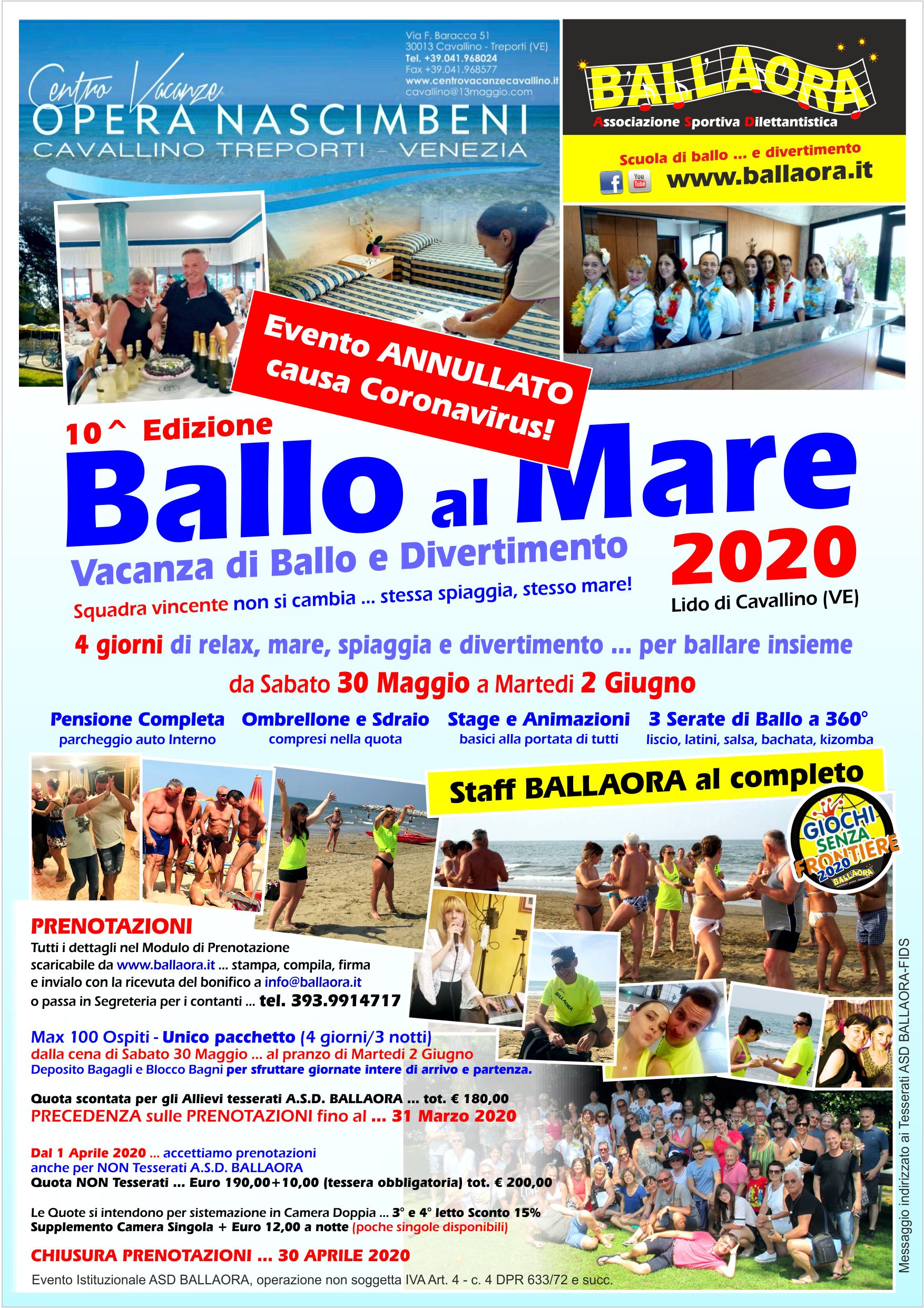 Ballo al Mare 2020