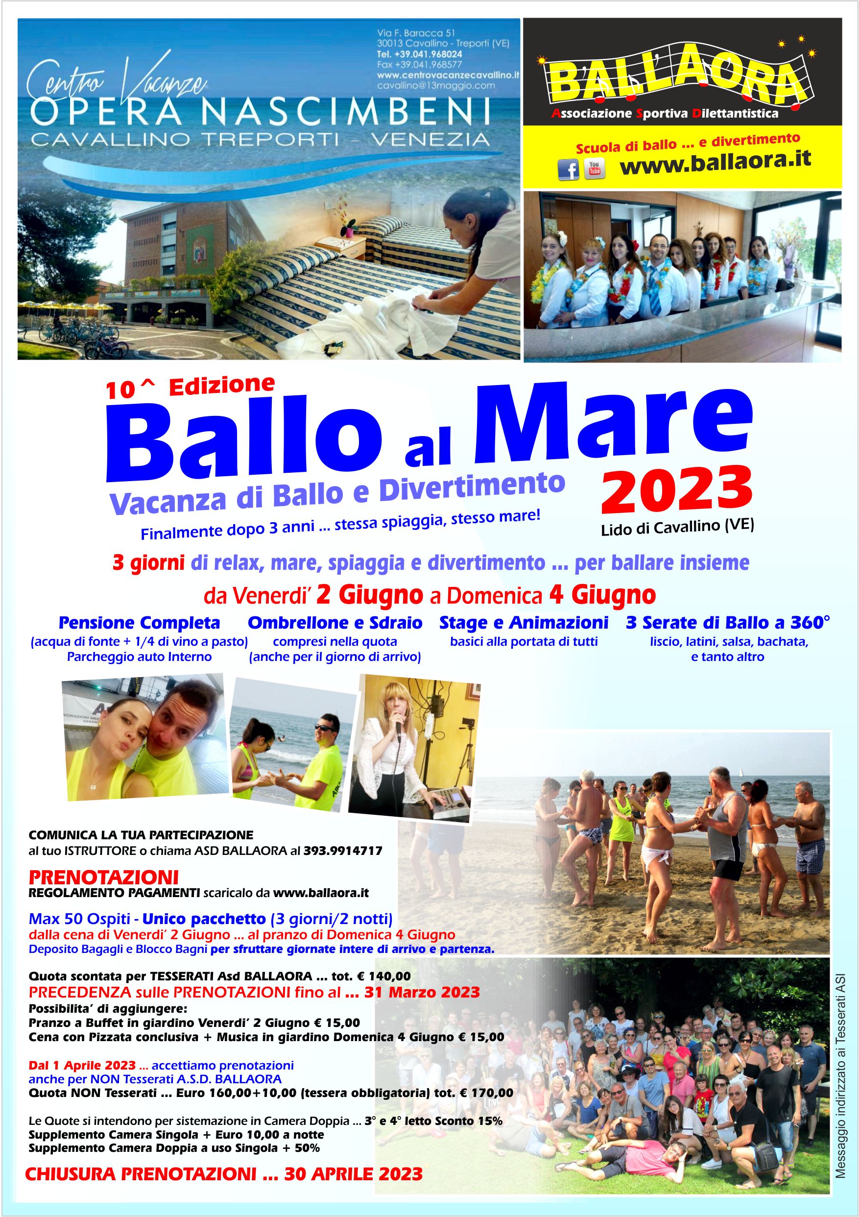 Ballo al Mare 2023 Locandina