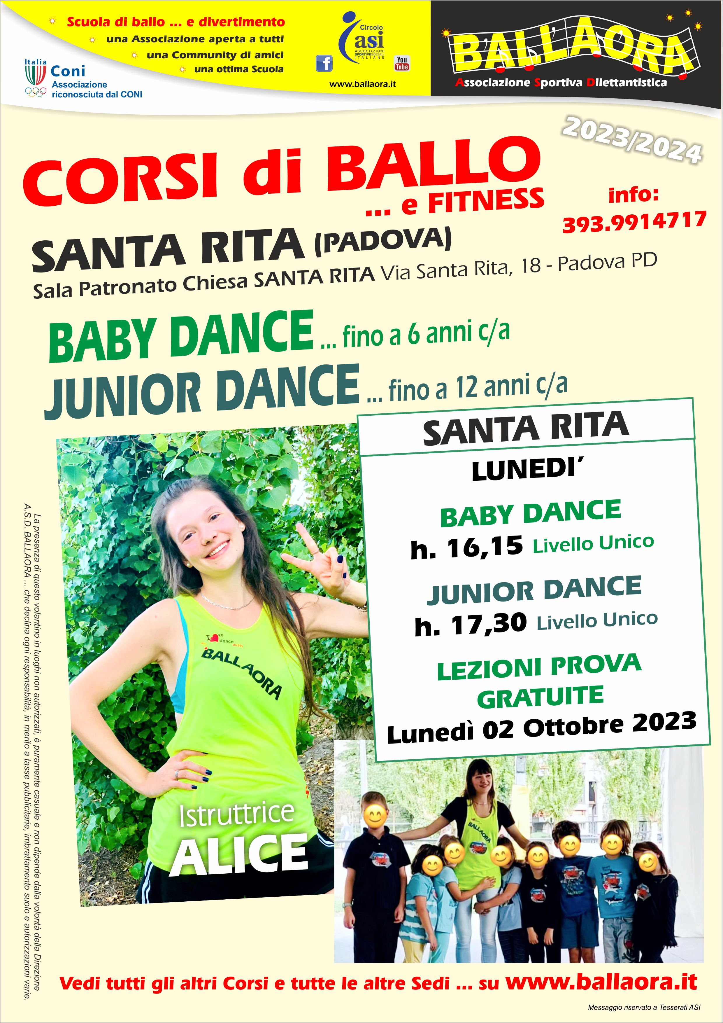 A4 lun baby junior dance santa rita 2023 2024
