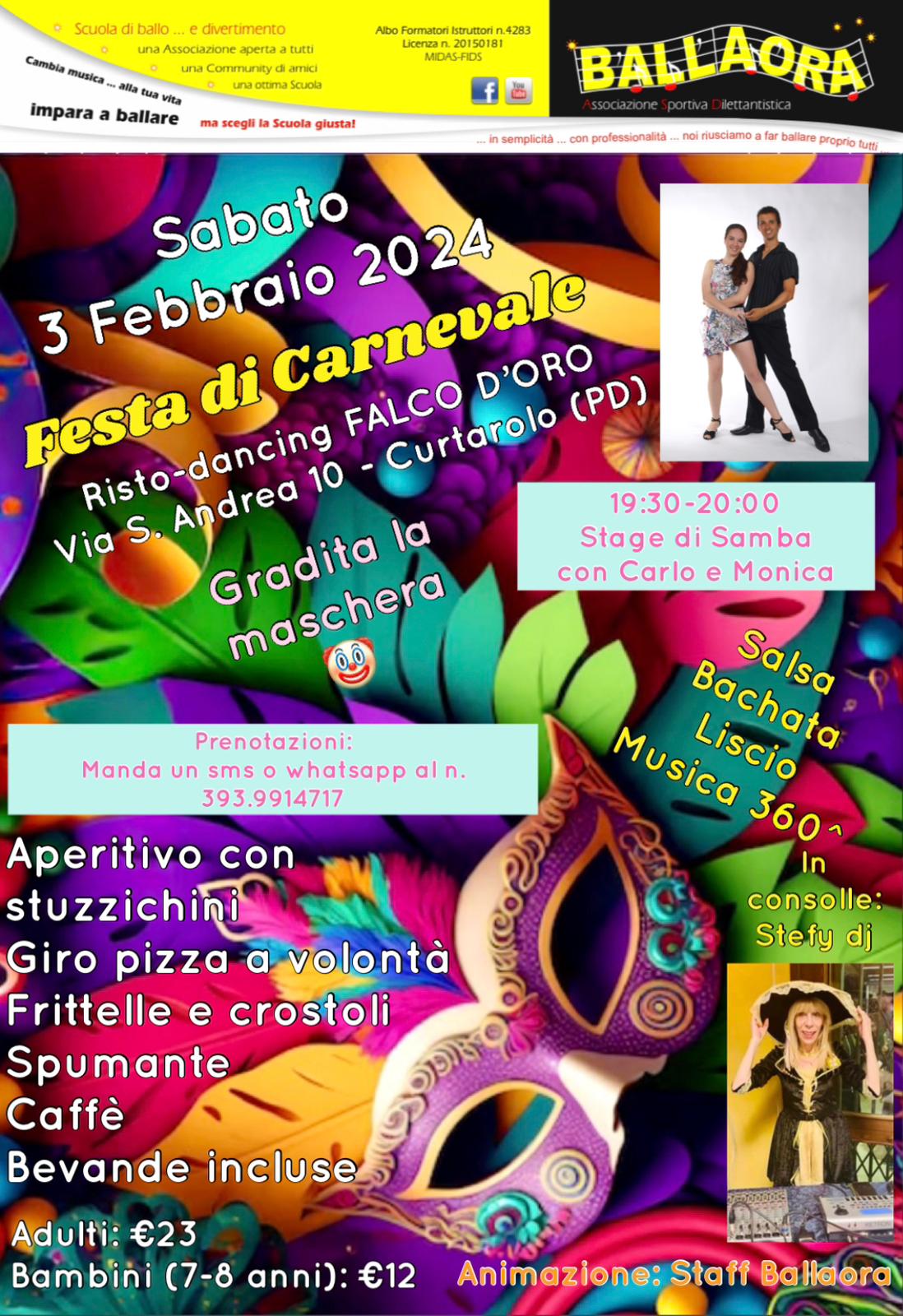 locandina carnevale 2024